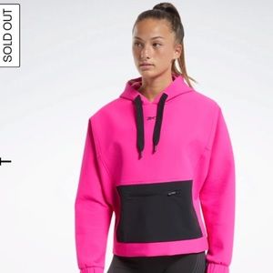 🩷 Reebok Crossfit Pullover Hoodie Magenta (SM)